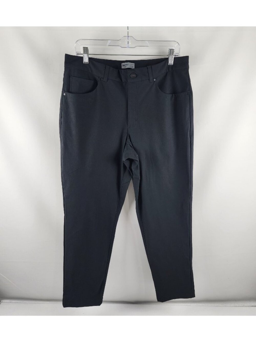 VRST Pants Mens 34x27 Black Commuter Chino Straight Leg Pants